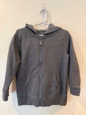 Cat & Jack Gray Zip Hoodie for Kids
